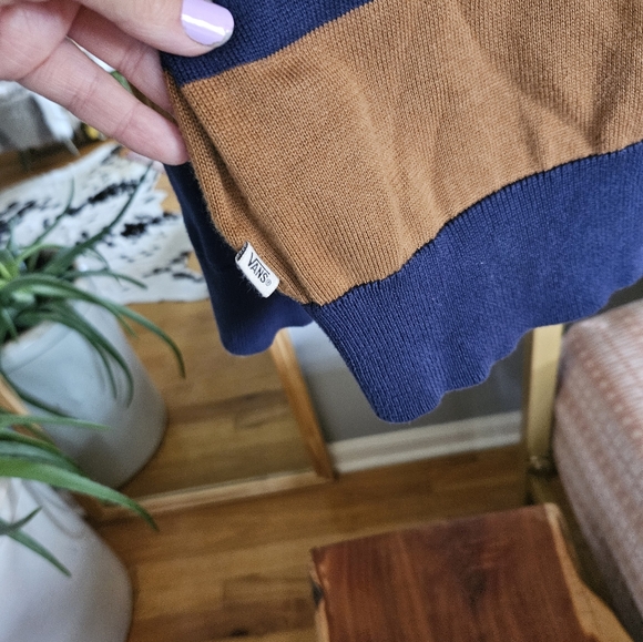 Vans Mens Crewneck Sweater Stripe - Picture 5 of 7